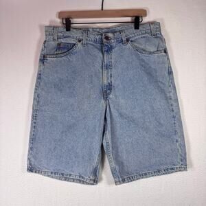 Vintage Levis Shorts Mens 550 Relaxed Fit Cotton Denim Short Orange Tab Skater